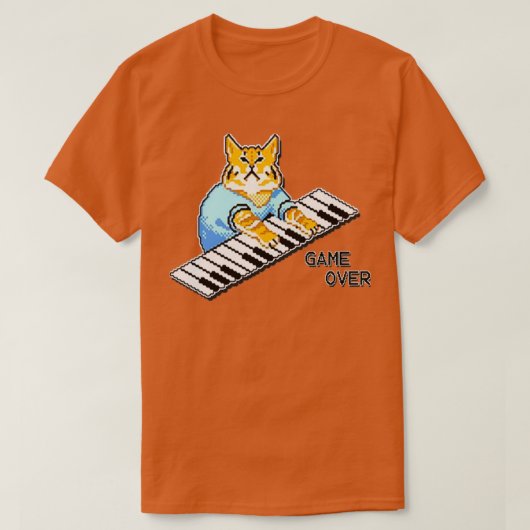 Es Crowd Roys Piano Cat Design auf breiter Basis v T-Shirt (Design vorne)