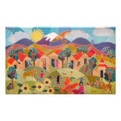 Es dauert eine VIllage Fotodruck (Vorne)