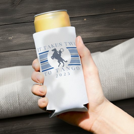 Es dauert zwei bis Tango - Western Junggeselinnen- Selters Dosenkühler