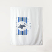 Es dauert zwei bis Tango - Western Junggeselinnen- Wandteppich (Vorderseite)