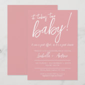 Es dauert zwei gemeinsame Anstrengungen gemeinsame Einladung (Vorne/Hinten)