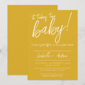 Es dauert zwei gemeinsame Anstrengungen gemeinsame Einladung (Vorne/Hinten)