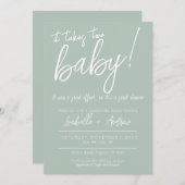 Es dauert zwei gemeinsame Anstrengungen gemeinsame Einladung (Vorne/Hinten)