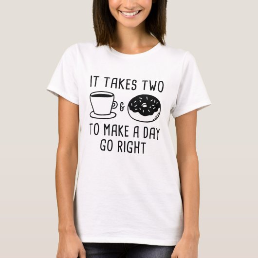 Es dauert zwei T-Shirt (Vorderseite)