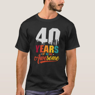 Es Dauerte 40 Jahre 40 Geburtstagsgeschenk 19 T-Shirt
