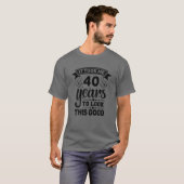 Es dauerte 40 Jahre - Funny 40th Birthday Decorati T-Shirt (Vorne ganz)