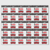 Es dauerte 5 Jahrzehnte, um diesen guten | Geschenkpapier (Flach)