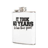 Es dauerte 60 Jahre, um so gut auszusehen Flachmann (Links)