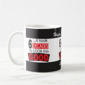 Es dauerte 6 Jahrzehnte, um diesen guten 60. Kaffeetasse (Links)