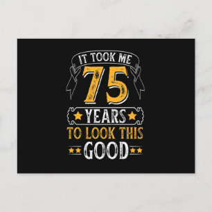 Es dauerte 75 Jahre, um dieses gute Design zu habe Postkarte