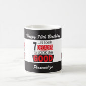 Es dauerte 7 Jahrzehnte, um so gut auszusehen| 70. Kaffeetasse (Mittel)