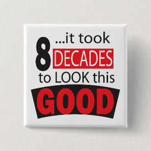 Es dauerte 8 Jahrzehnte, um gutes dieses zu Button