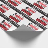 Es dauerte 8 Jahrzehnte, um gutes dieses zu Geschenkpapier (Ecke)