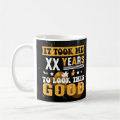 Es dauerte Jahre, bis ich ein altes, sonniges Gebu Kaffeetasse (Links)