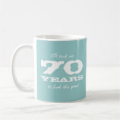 Es dauerte mir 70 Jahre, um diese gute Kaffeetasse (Links)
