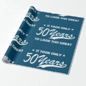 Es dauerte nur 50 Jahre, um diesen großartigen Sch Geschenkpapier (Ungerollt)