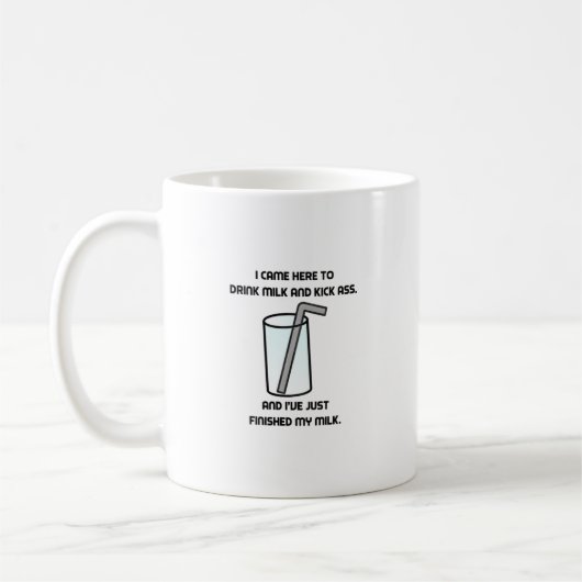 ES drängt Getränk-Milch Kaffeetasse (Links)