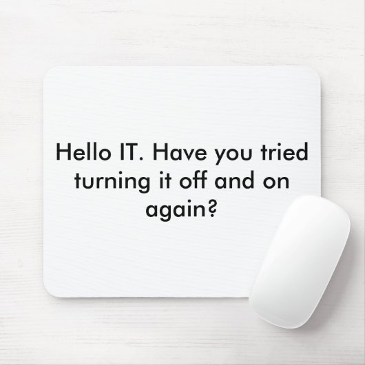 ES drängt Mousepad (Mit Mouse)