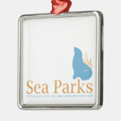 ES drängt Seeparks Ornament Aus Metall (Links)