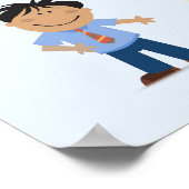 Es dreht sich alles um Bücher Poster (Ecke)