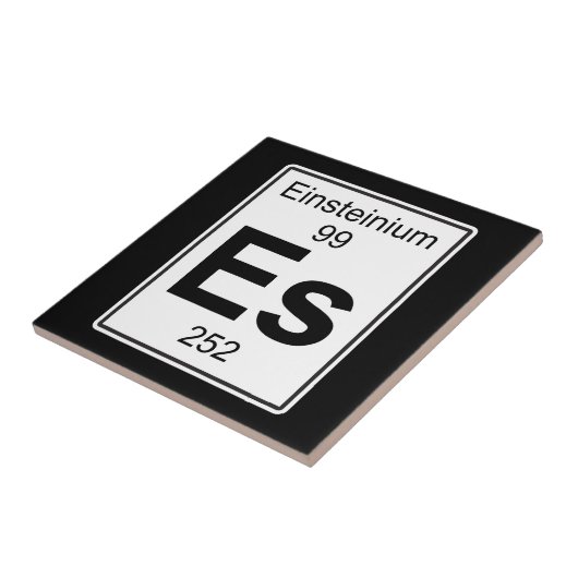 Es - Einsteinium Fliese (Seite)