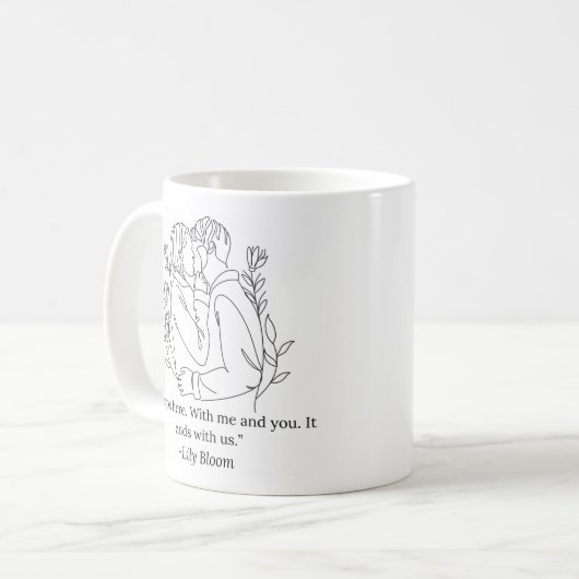 Es endet mit unserer Tasse (Vorderseite Links)