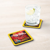 "Es eroberte Welt" Fünfzigerjahre Film-Kasten Untersetzer (Rechte Seite)