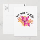 Es Eso un SI? Postkarte (Vorne/Hinten)