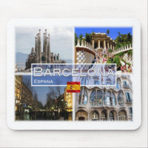 ES Espana - Spanien - Barcelona - Sagrada Familia Mousepad