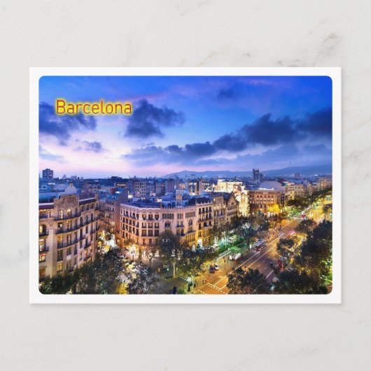 ES Europa - Spanien - Barcelona - Postkarte (Vorderseite)