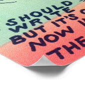 Es fällt mir auf, Cartoon Mann Bowling Poster (Ecke)