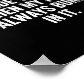 Es fällt schwer, außerhalb der Box zu denken, wenn Poster (Ecke)