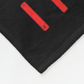 Es fängt an, so auszusehen, wie ich es Ihnen so ge Fleecedecke (Ecke)