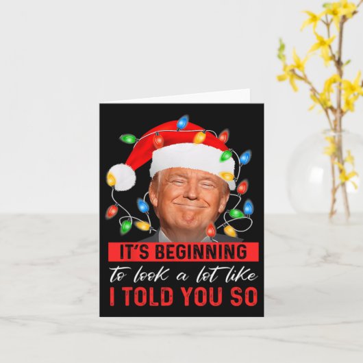 Es fängt an, so auszusehen, wie ich es Ihnen so ge Karte (Gelbe Blume)