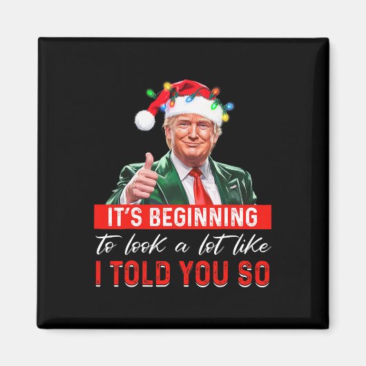 Es fängt an, so auszusehen, wie ich es Ihnen so ge Magnet (Vorne)