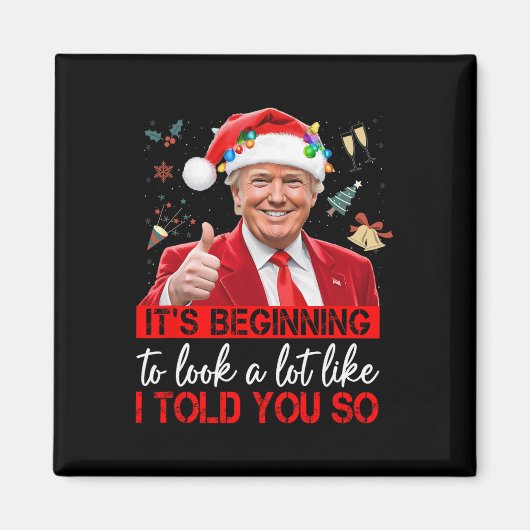 Es fängt an, so auszusehen, wie ich es Ihnen so ge Magnet (Vorne)