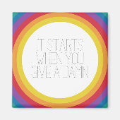 Es fängt an, wenn... Magnet (Vorne)