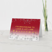 Es fängt an, wie Weihnachten auszusehen (Vorderseite)