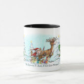 "Es fängt an, wie Weihnachten auszusehen!" Mug Tasse (Zentrum)