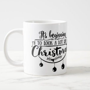 Es fängt an, wie zu sehen... Weihnachtsangebot/Tas Jumbo-Tasse