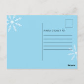 Es fängt an, wie zu Weihnachten Niedlich ein Fault Postkarte (Rückseite)