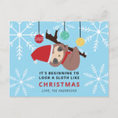 Es fängt an, wie zu Weihnachten Niedlich ein Fault Postkarte (Vorderseite)