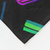 Es farbenfroh zu buchen fleecedecke (Ecke)