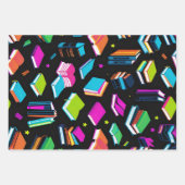 Es farbenfroh zu buchen geschenkpapier set (Vorderseite 3)