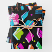 Es farbenfroh zu buchen geschenkpapier set (Beispiel)