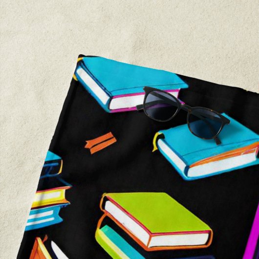 Es farbenfroh zu buchen strandtuch (Beispiel)