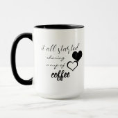 Es fing alles an, eine Tasse Kaffee zu teilen (Links)