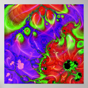 Es fließt durch (12 x 12) Art Print Poster