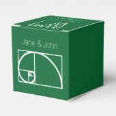 Es fügt sich in das Feld "Grüne Gunst" ein Geschenkschachtel (Vorderseite)