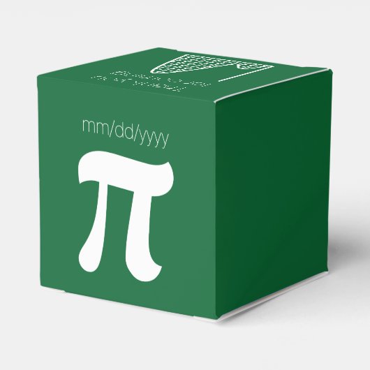 Es fügt sich in das Feld "Grüne Gunst" ein Geschenkschachtel (Rückseite)